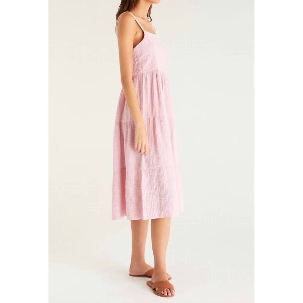 NEW Z SUPPLY analise midi dress in bleached mauve - Picture 2 of 3
